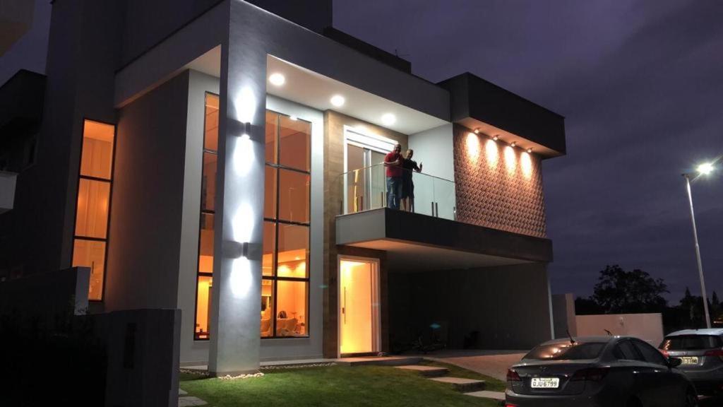 Casa Luxo Com Piscina A 500 Metros Da Praia Флорианополис Экстерьер фото